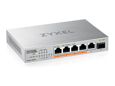 [XMG-105HP-EU0101F] ZyXEL XMG-100 Series XMG-105HP - Switch - nicht verwaltet - unmanaged - 5 x 100/1000/2.5G (PoE++)