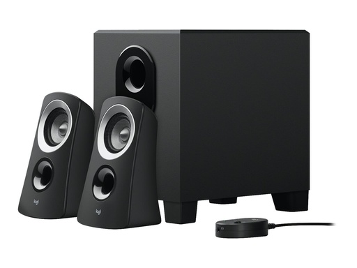 [980-000447] Logitech Z-313 - Lautsprechersystem - für PC - 2.1-Kanal - 25 Watt (Gesamt)