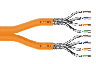[DK-1744-VH-D-1] DIGITUS CAT 7 S/FTP Datenkabel - Verlegekabel, 100 m, Duplex, Cca