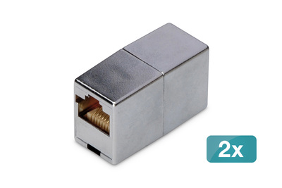 [DN-93901-2] DIGITUS CAT 5e, Klasse D, RJ45 Modular Kupplung - 2 Stk.