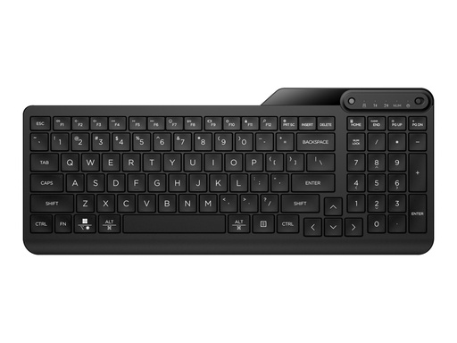 [7N7B9UT#ABD] HP 475 - Tastatur - Dual-Mode, Multi-Device, 2-Zonen-Layout, geringer Tastenhub, 12 programmierbare Tasten