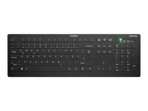 [AK-C8112-FU1-B/DE] Cherry Contour Active Key AK-C8112 - Tastatur - Wischdesinfektion