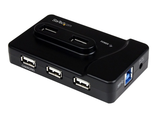 [ST7320USBC] StarTech.com 6 Port USB 3.0 / 2.0 Hub mit 2A Ladeanschluss