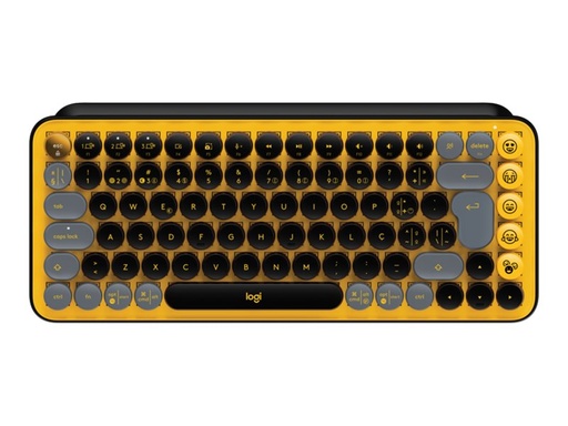 [920-010823] Logitech POP Keys - Tastatur - kabellos - Bluetooth 5.1, Bluetooth LE