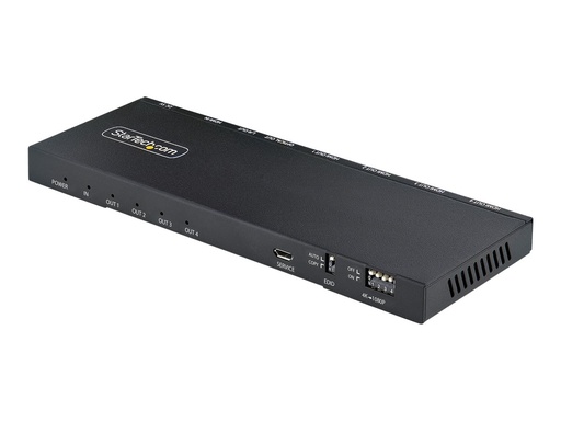 [HDMI-SPLITTER-44K60S] StarTech.com 4-Port 4K HDMI Splitter 1x4, 4K