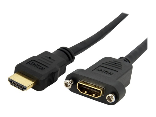 [HDMIPNLFM3] StarTech.com 90cm Standard HDMI Kabel zur Panelmontage