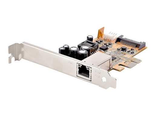 [ST1000PEXPSE] StarTech.com Startech 1 Port 2.5Gbps PoE Network Card, PCIe Ethernet Card w/RJ45 Port, 30W 802.3at PoE NIC for Desktops/Servers, Network PoE LAN Adapter w/Low-Profile Bracket Included - NBASE-T, Windows/Linux Support (ST1000PEXPSE)