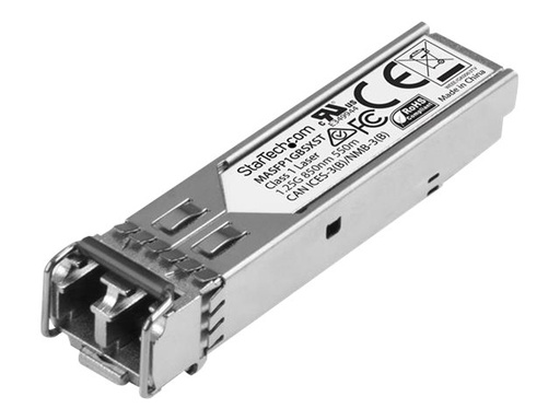 [MASFP1GBSXST] StarTech.com Cisco Meraki MA-SFP-1GB-SX Comp. SFP Module - 1000BASE-SX - 1GbE Gigabit Ethernet SFP Multimode Fiber MMF Optic Transceiver - SFP (Mini-GBIC)-