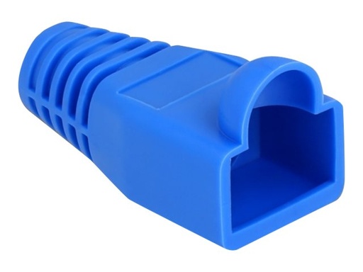 [86728] Delock Strain relief for RJ45 plug - Netzwerkkabel-Knickschutz - Blau (Packung mit 20)