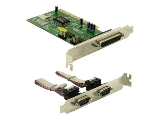 [89004] Delock 1x Parallel & 2x Serial - PCI card - Adapter