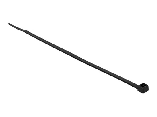 [19557] Delock Kabelbinder - wärmebeständig - 38 cm - Schwarz (Packung mit 100)