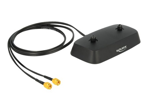 [88739] Delock Antennenbasis - Schwarz