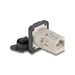 [67061] Delock D-Typ RJ45 Einbaubuchse Kupplung Cat.6A STP IP66