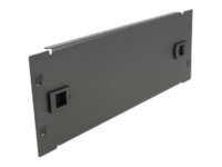 [66578] Delock Network Cabinet Blind Cover - Rack-Blindabdeckungsplatte - Schwarz - 2U - 25.4 cm (10")