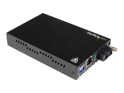 [ET91000SM402] StarTech.com 1000 Mbit/s Gigabit Ethernet Netzwerk LWL / Glasfaser SC Single Mode Medienkonverter 40 km