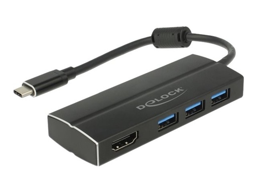 [63931] Delock Retail Pack - Dockingstation - USB-C 3.1 / Thunderbolt 3
