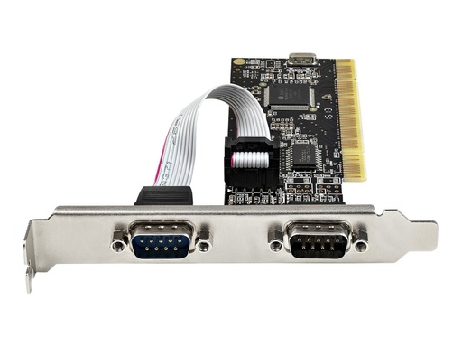 [PCI2S1P2] StarTech.com RS232 PCI Karte - PCI auf 2 Serielle Port-Karte - PCI 2-Port DB9 Serielle Controller-Karte RS232 - Schnittstellenkarte - PCI Expansion - Erweiterungskarte für Desktops (PCI2S1P2)