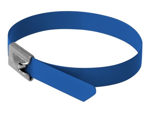 [18797] Delock Kabelbinder - 20 cm - Blau (Packung