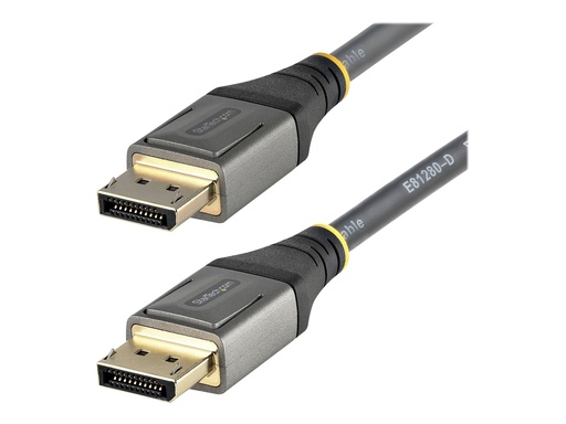[DP14VMM3M] StarTech.com 3m VESA-zertifiziertes DisplayPort 1.4 Kabel - 8K 60Hz HDR10 MST - Ultra HD 4K 120Hz Video - DP 1.4 Monitorkabel - Für Monitore/Displays - DP zu DP Kabel - M/M (DP14VMM3M)