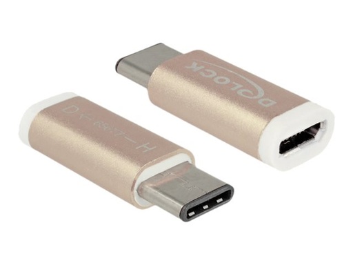 [65677] Delock USB-Adapter - USB-C (M) zu Micro-USB Typ B (W)