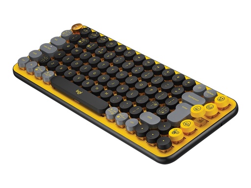 [920-010719] Logitech POP Keys - Tastatur - kabellos - Bluetooth LE, Bluetooth 5.1