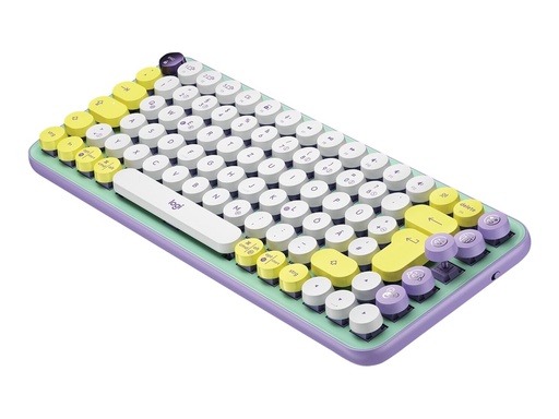 [920-010720] Logitech POP Keys - Tastatur - kabellos - Bluetooth LE, Bluetooth 5.1