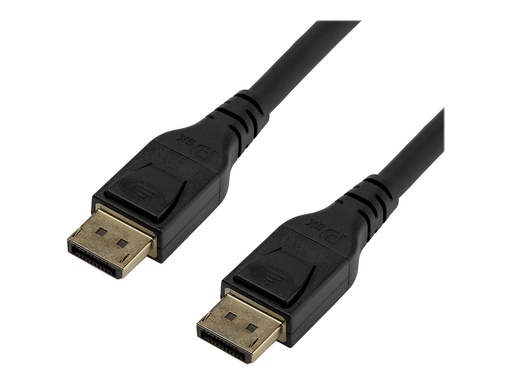 [DP14MM3M] StarTech.com StarTech 10ft/3m VESA Certified DisplayPort 1.4 Cable, 8K 60Hz HBR3 HDR, Super UHD DisplayPort to DisplayPort Monitor Cord, Ultra HD 4K 120Hz DP 1.4 Video Cable M/M DP Connectors - DP 1.4 Latching Cable - DisplayPort-Kabel - DisplayPort (M)