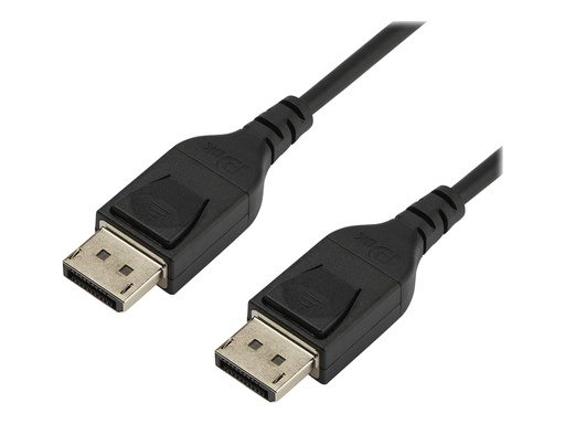 [DP14MM1M] StarTech.com StarTech 3ft/1m VESA Certified DisplayPort 1.4 Cable, 8K 60Hz HBR3 HDR, Super UHD DisplayPort to DisplayPort Monitor Cord, Ultra HD 4K 120Hz DP 1.4 Slim Video Cable M/M DP Connectors - DP 1.4 Latching Cable - DisplayPort-Kabel - DisplayPort (M)