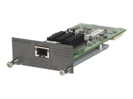 [AX745-10000S] Netgear Erweiterungsmodul - 10Gb Ethernet - für NETGEAR GSM7228, GSM7252, GSM7328, GSM7352
