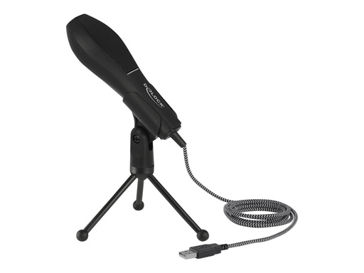 [65939] Delock Mikrofon - USB - Schwarz