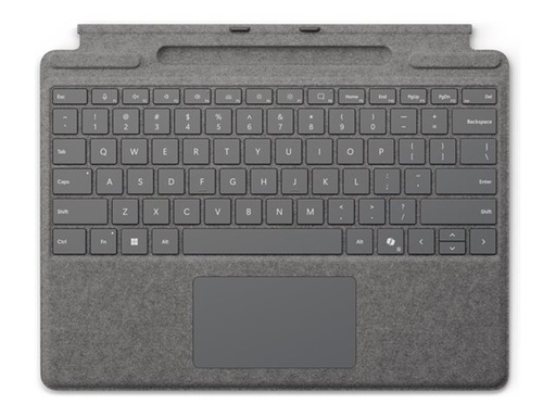 [8XB-00194] Microsoft Surface Pro Keyboard - Tastatur - mit Trackpad, Beschleunigungsmesser, Surface Slim Pen 2 Ablage- und Ladeschale