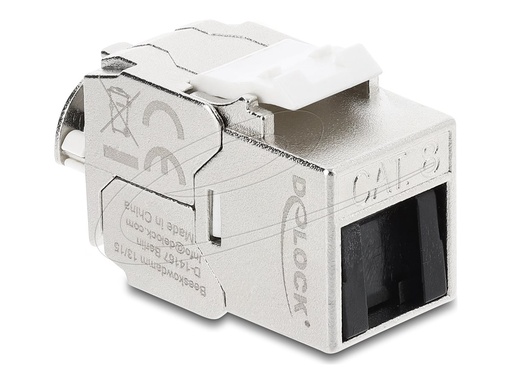 [90795] Delock Modulare Eingabe - with locking clip and dust cover, cable tie-free