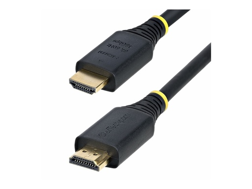 [HDMI21-CBL-8K60-50CM] StarTech.com Ultra High Speed - HDMI-Kabel - HDMI männlich zu HDMI männlich - 50 cm - abgeschirmt - Schwarz - passiv, 4K120Hz Unterstützung, 8K60Hz (7680 x 4320)