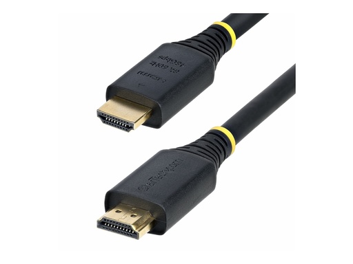 [HDMI21-CBL-8K60-5M] StarTech.com Ultra High Speed - HDMI-Kabel - HDMI männlich zu HDMI männlich - abgeschirmt - Schwarz - passiv, Support von 4K 120 Hz, unterstützt 8K 60 Hz (7680 x 4320)