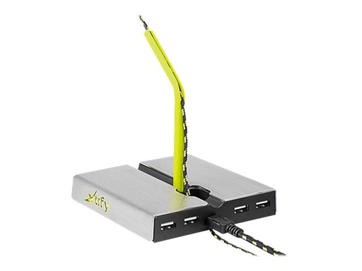 [XG-B1-LED] Cherry Xtrfy B1 - Hub - 4 x USB 2.0 - Desktop - mit