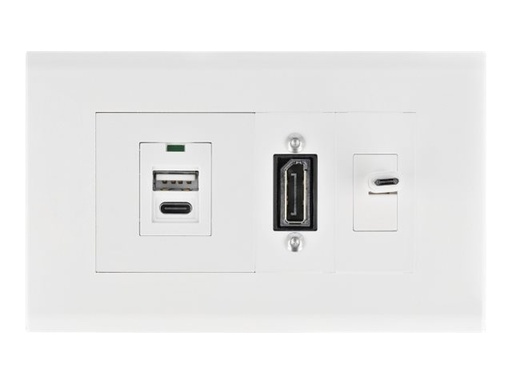 [81316] Delock Easy 45 - Rahmen - weiß, RAL 9003