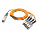 [JNP-QSFP-AOCBO-1M] Juniper 40-Gigabit Ethernet Active Optical Breakout Cable