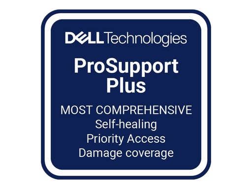 [DNL3_3PS3PSP] Dell Erweiterung von 3 jahre ProSupport auf 3 jahre ProSupport Plus - Serviceerweiterung - Arbeitszeit und Ersatzteile (für Notebooks)