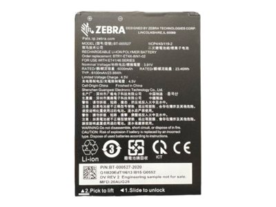 [BTRY-ET401-08INC-01] Zebra Tablet-Akku - PowerPrecision - Lithium-Ionen
