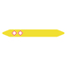 [LTZ16037FPIC] Brother Pre-cut pipe marker rolls Yellow Gas W