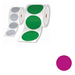 [LTZ1L025FPEL] Brother Rolls of pre-cut stickers Purple 25mm
