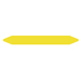 [LTZ16012FPIP] Brother Pre-cut pipe marker rolls Yellow Gas W