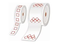 [LTZ12075F3PI] Brother Vinyl - 130 Mikron - 75 x 110 mm 270 Etikett(en) (1 Rolle(n)