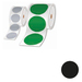[LTZ13025FPEL] Brother Rolls of pre-cut stickers Black 25mm - P