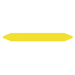 [LTZ16052FPIP] Brother Pre-cut pipe marker rolls Yellow Gas W