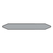 [LTZ1A012FPIP] Brother Pre-cut pipe marker rolls Grey/Steam Wit