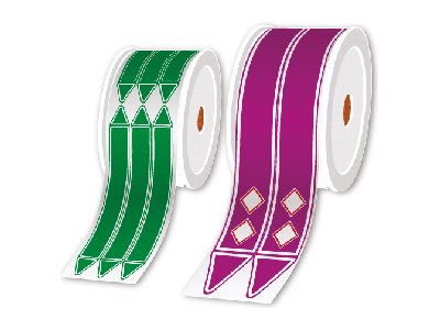 [LTZ11052FPIP] Brother Durchsichtig - 52 x 450 mm 130 Etikett(en) (1 Rolle(n)