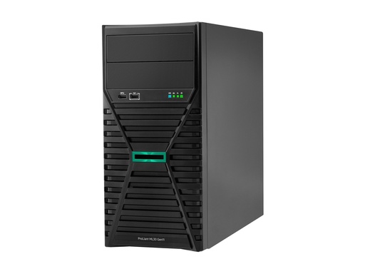 [P87458-425] HPE ProLiant ML30 Gen11 - Server - Tower - 4U - 1-Weg - 1 x Xeon 6333P / 3.1 GHz - RAM 32 GB - SATA - Hot-Swap 6.4 cm (2.5")