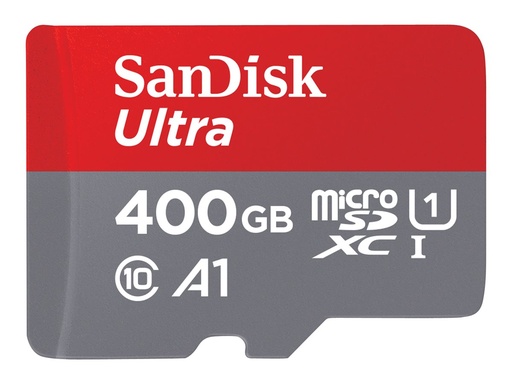 [SDSQUA4-400G-GN6MA] SanDisk Ultra - Flash-Speicherkarte (microSDXC-an-SD-Adapter inbegriffen)