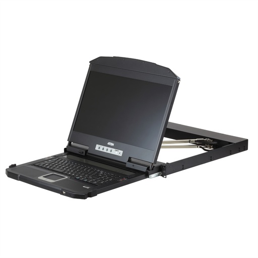 [CL3800NW-ATA-EG] ATEN CL3800NW KVM-Konsole USB HDMI DVI VGA Dual Rail UK-Layout - KVM-Konsole - DVI